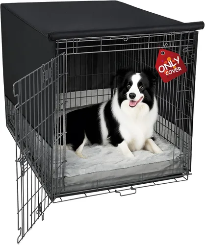 Miniatura 12 de Explore Land Funda transpirable para jaula de perro, ventilación de malla de 4 lados, funda básica para perrera para mascotas, todos los lados