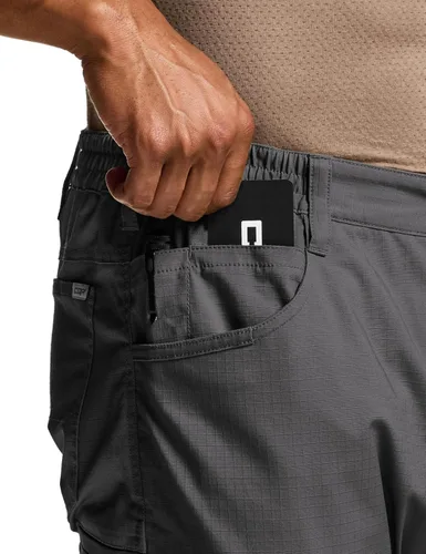 Miniatura 52 de CQR – Pantalones tácticos elásticos tipo cargo para hombre, resistentes al agua, de tela ripstop (antidesgarros), ligeros, ideales para uso diario
