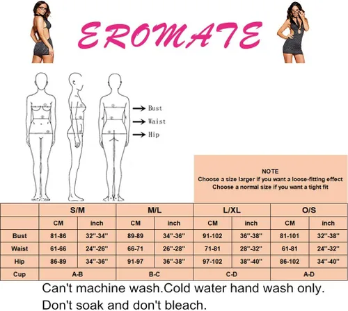 Miniatura 6 de EROMATE Vestido sexy para mujer, estilo mojado, de piel sintética, mini bodycon