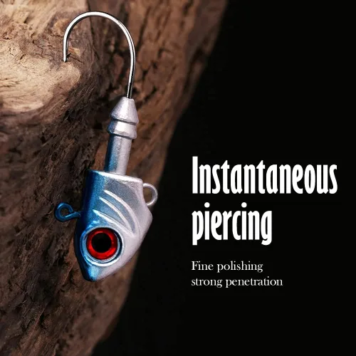 Miniatura 2 de OPQ Jig Heads pesca señuelos ganchos Swimbait jig Head Minnow Fish Head Jig para pesca Varios