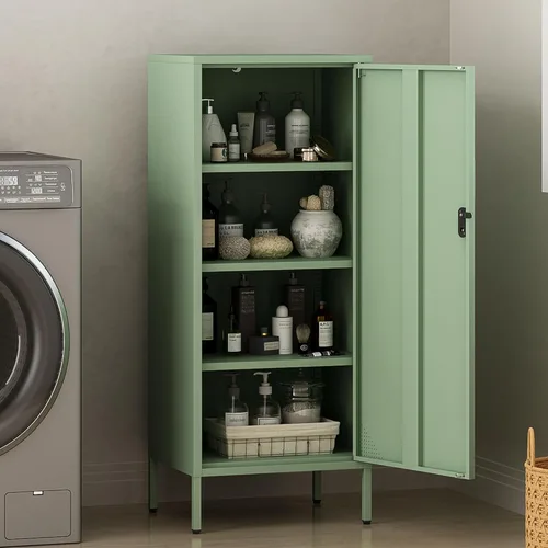 Miniatura 6 de Steehoom Gabinete de almacenamiento de metal 500 (verde, H49.21'')