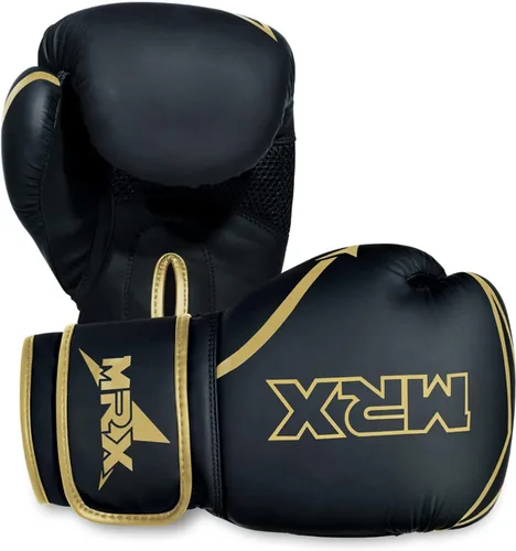 Miniatura 5 de MRX - Guantes de boxeo con envolturas de mano gratis para hombres y mujeres, guantes de entrenamiento de boxeo, kickboxing, Muay Thai, guantes