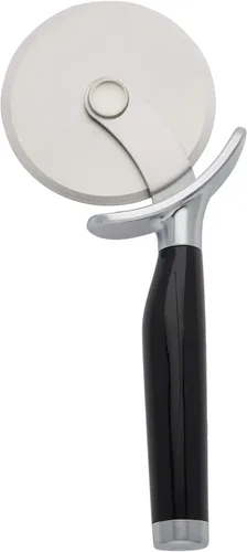 Miniatura 9 de KitchenAid Rueda de pizza clásica con hoja afilada para cortar costras, pasteles y más, protector de dedos integrado para un agarre seguro y cómodo