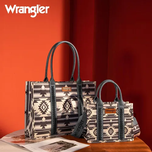 Miniatura 6 de Wrangler Tote Bag for Women Aztec Top Handle Satchel Purse Boho Shoulder Handbags