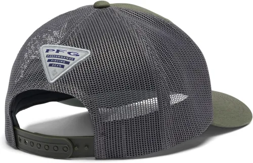 Miniatura 442 de Columbia - Gorra de malla con bandera con árboles unisex para adultos, corona alta