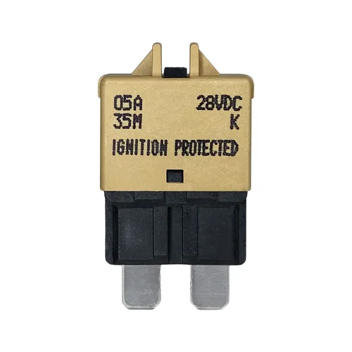 Miniatura 14 de Fusible de disyuntor ATC/ATO de reinicio manual de 7.5 amperios para automóvil, barco, automóvil, camión, RV, audio, protección de batería Perfil