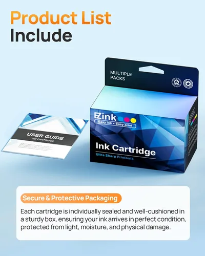 Miniatura 7 de E-Z Ink Cartucho de tinta remanufacturado de repuesto para Epson 127 T127 para usar con NX530 625 WF-3520 WF-3530 WF-3540 WF-7010 WF-7510 7520 545