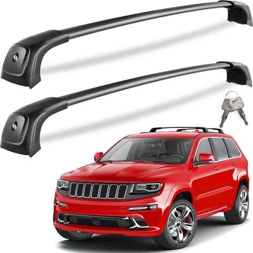 Miniatura 9 de KINGGERI Barras Transversales para Techo de 220 libras Compatible con Jeep Grand Cherokee L 2021-2026 y Grand Cherokee 2022-2026, Rieles de Techo