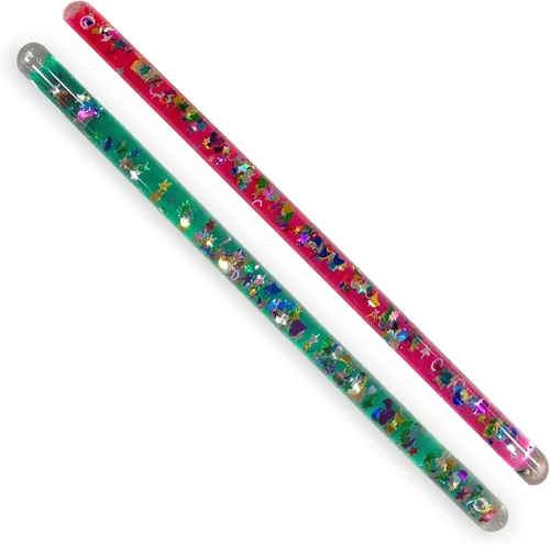 Miniatura 9 de Varita de Purpurina, Tubo Maravilla Mágico - para Niños, Sala Sensorial, Reemplazo de Vara de Caleidoscopio Dos Varas Maravilla de 27.9 cm