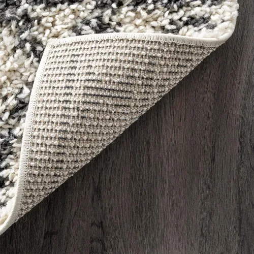 Miniatura 4 de nuLOOM Lacey - Alfombra decorativa geométrica marroquí, 2 x 3, color blanco roto