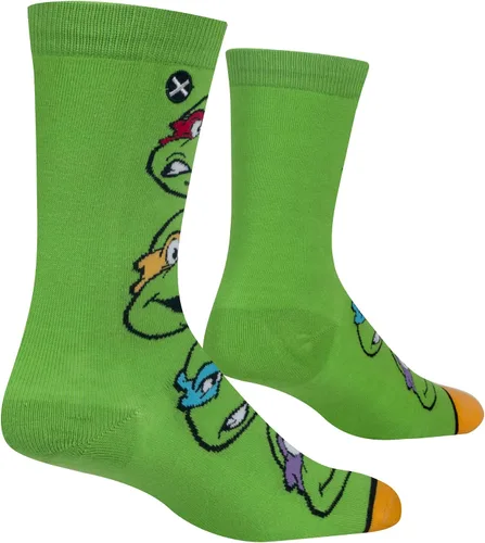 Miniatura 3 de Odd Sox, Nickelodeon TMNT Teenage Mutant Ninja Turtles, 90's Cartoon, Fun Socks