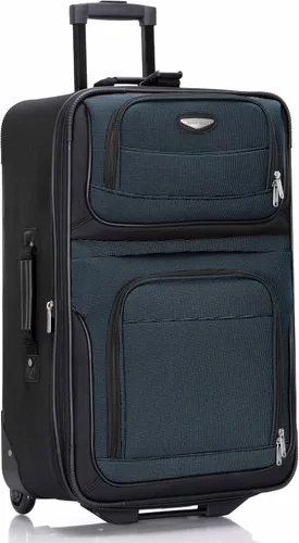 Travel Select Amsterdam - Equipaje vertical y expansible con ruedas, marino