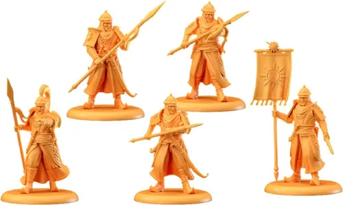 Miniatura 3 de CMON A Song of Ice & Fire - Juego de iniciación en miniatura de mesa de casa Martell – Lead The Resilient House Martell! Juego de estrategia