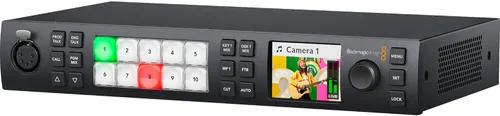 Miniatura 2 de Blackmagic Design ATEM 1 M/E Constellation HD - Conmutador de producción en vivo con cable de alimentación de 6 pies y paquete de 5 bridas de cable