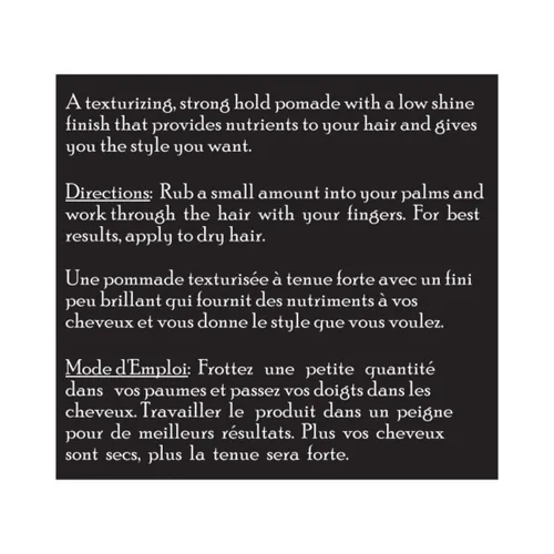 Miniatura 5 de Brickell Men's Products Pomada texturizadora de fijación fuerte para hombres, pomada de fibra flexible para peinar el cabello, con proteínas