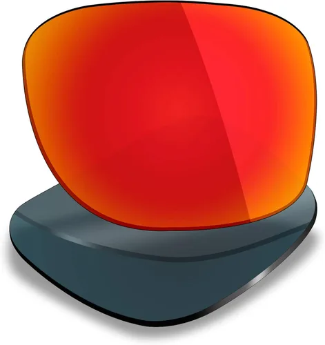 Miniatura 3 de mryok 4pares polarizadas lentes de repuesto para Oakley Scalpelanteojos de sol Stealth negrorojo fuegoazul hieloverde esmeralda