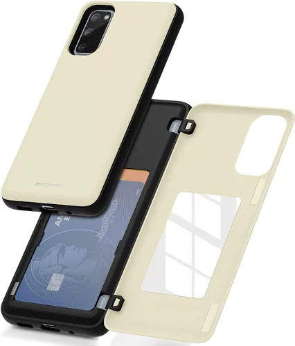 Miniatura 13 de GOOSPERY Funda tipo cartera para Samsung Galaxy S22 Ultra, [tarjetero] parachoques magnético de puerta con cierre automático, cubierta protectora