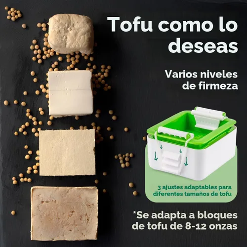 Miniatura 6 de Tofuture Tofu Press La prensa original y mejor para tofu. Elimina fácilmente y rápidamente el agua del tofu para mejorar el sabor y dar una textura