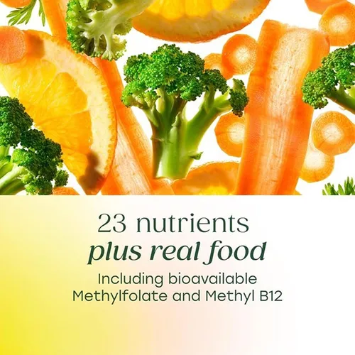 Miniatura 5 de MegaFood Multivitamínico para mujeres de 40+ - Suplemento multivitamínico para mujeres con hierro, vitaminas C, B12, K2, A, B6, colina y más - Sin