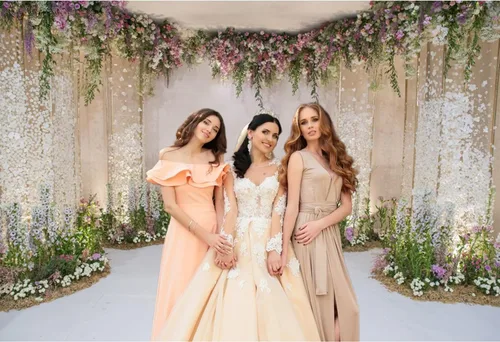 Miniatura 4 de Telón de Fondo de Boda de 5x3 pies para Ceremonia de Cuna, Fondo para Propuesta, Cortina de Flores, Telón de Fondo para Ceremonia de Boda, Telón
