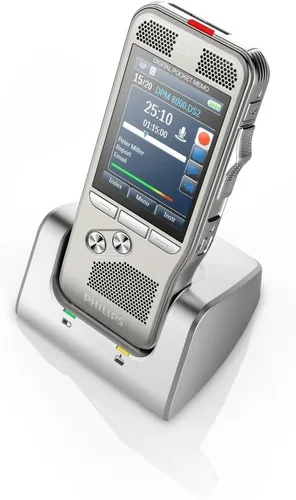 Miniatura 3 de Philips Memo digital profesional de bolsillo DPM-8000 con software Cradle y Speechexec Pro