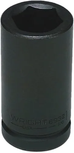 Miniatura 4 de Wright Tool 69110 3/4" Drive 6 Point Deep Impact Socket, 2-1/2