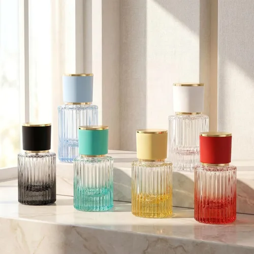 Miniatura 7 de Teenyyou 6 botellas vacías de perfume de vidrio de 30/50/3.4 fl oz a granel para fabricantes de perfumes, botellas de colonia atomizadoras