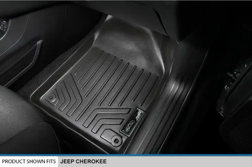 Miniatura 3 de MAXLINER Juego de alfombrillas de primera fila para Jeep Cherokee 2014-2023
