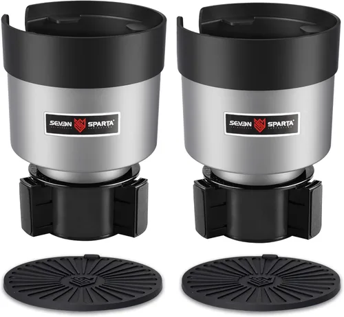 Miniatura 10 de SEVEN SPARTA Paquete de 2 soportes expansores de portavasos para automóvil, base ajustable, compatible con Yeti de 20/26/30 onzas, Hydro Flasks