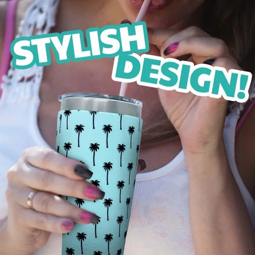 Miniatura 5 de Funda de silicona para vasos, compatible con vasos Yeti, RTIC, Ozark Trail, Magellan y más. Fundas aisladas personalizadas para enfriar latas