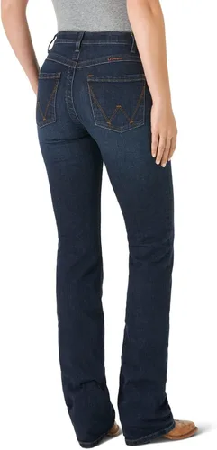 Miniatura 3 de Wrangler Womens Willow Mid Rise Performance Waist Boot Cut Ultimate Riding Jeans