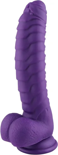 Miniatura 6 de Consolador grande realista de silicona de 8.66 pulgadas para mujeres, consolador grande con copa de succión fuerte, juguetes para adultos para Negro