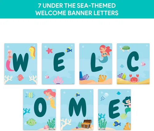 Miniatura 5 de Decorably 15 carteles inspiradores laminados mate para la escuela, pasillos, tablones de anuncios