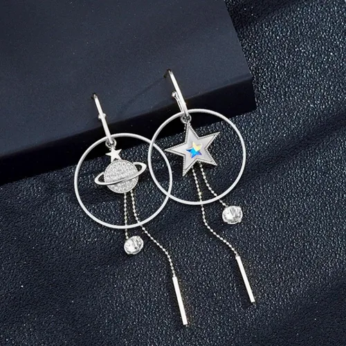 Miniatura 4 de 80 aros para la fabricación de joyas, aretes de 2.32 pulgadas (2.362 in), hipoalergénicos, redondos, redondos, con cuentas, marco colgante de bisel