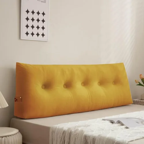 Miniatura 12 de Almohada para cabecero, cojín de cuña de lectura, tamaño grande, color beige, cojín para cabecero, respaldo triangular, para cama de día, litera
