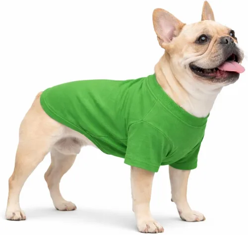 Miniatura 93 de Lovelonglong 2019 - Ropa para mascotas, Disfraces para Perro, Ropa Camisetas en blanco para Perros Grande Medianos Pequeños 100% Algodón 18