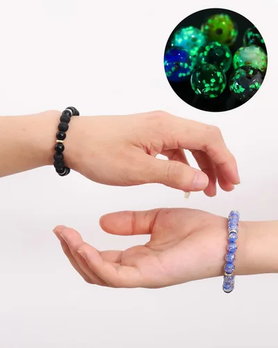 Miniatura 14 de 7 Chakra Bracelet Real Crystal Stone Beads Essential Oil Set Yoga Meditation Protection Lava Rock Jewelry Gifts for Women Men