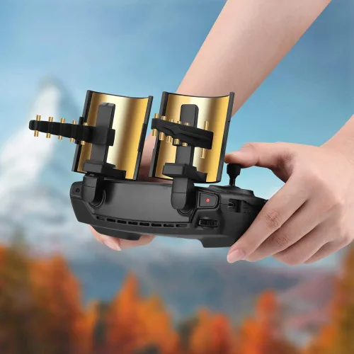 Miniatura 4 de Extensor de rango de señal para DJI Mavic Mini/Mavic 2/Mavic Pro/Mavic Air, antena Yagi + extensor de rango de espejo parabólico, juego de accesorios