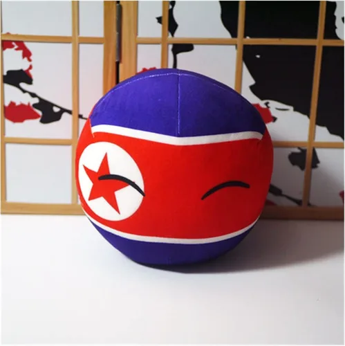 Miniatura 26 de Polandball Countryballs Muñeco de peluche Ucrania España Hungría Portugal Rumanía Grecia Austria México Polonia Ball (15,3.8 pulgadas)