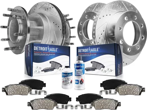 Miniatura 35 de Detroit Axle - Kit de freno delantero para Chevy GMC Silverado Sierra Yukon XL Express Savana Suburban 1500 Tahoe Avalanche Cadillac Escalade Pinza