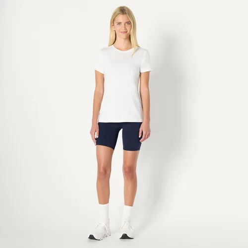 Miniatura 12 de Amazon Essentials Camiseta de manga corta con cuello redondo para mujer, de secado rápido, para entrenamiento, gimnasio, paquete múltiple