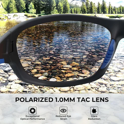 Miniatura 6 de KastKing Hiwassee - Gafas de sol deportivas polarizadas para hombres y mujeres, gafas de sol envolventes para pesca, ciclismo y correr, protección