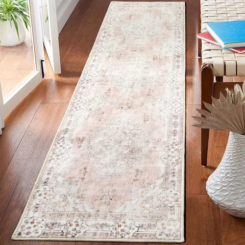 Miniatura 29 de Alfombra Verde MUJOO de 8'x10', Alfombras de Área para Sala de Estar, Alfombras Lavables, Alfombra Grande de Área, Alfombra Boho de Área de 8'x10