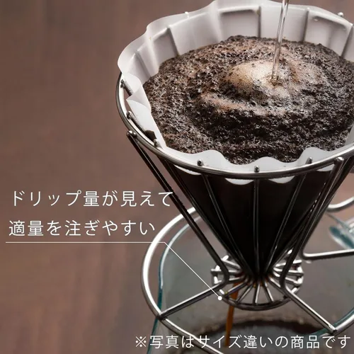 Miniatura 4 de TOKIO MATCHA SELECTION - KOGU - Gotero de café de alambre inoxidable - 3 tamaños [Envío estándar por SAL: SIN número de seguimiento y seguro] (S