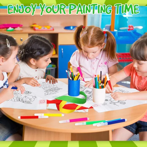 Miniatura 4 de Chunful - 24 bolsas lindas de regalo para colorear, bolsas de regalo para fiestas infantiles, bolsas reutilizables de dibujo para niños, bolsas