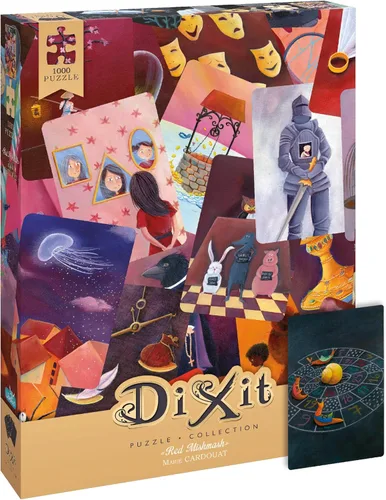 Miniatura 2 de Libellud Dixit Blue Mishmash - Rompecabezas de 1000 piezas, divertido rompecabezas para niños y adultos. Fácil de enmarcar, incluye una exclusiva