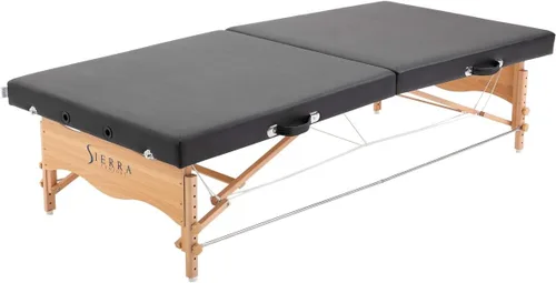 Miniatura 4 de Sierra Comfort Mesa portátil para estiramientos, baja, color negro.