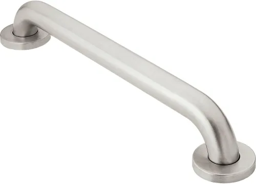 Moen Home Care Seguridad para el Baño Barra de Agarre de 12 Pulgadas de Acero Inoxidable para Discapacitados para Bañera y Ducha, Producto de