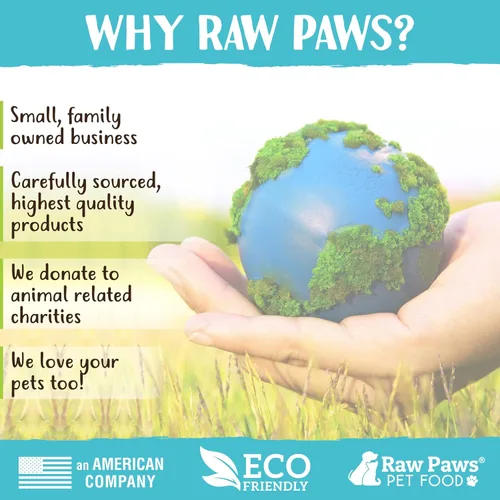 Miniatura 7 de Raw Paws Signature Blend Alimento para mascotas para perros y gatos, receta de carne de res y verduras, rollos de 1 libra (paquete de 20) – Alimento