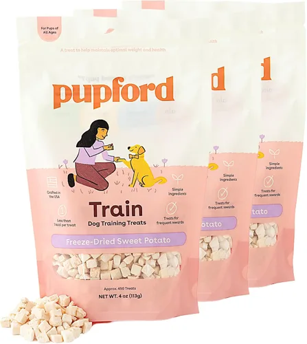 Miniatura 22 de Pupford - Golosinas de entrenamiento liofilizadas, para perros y cachorros, más de 1400 bocados con 3 ingredientes